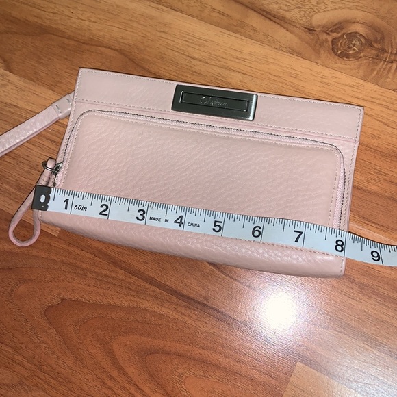 NWT Cole Haan Leather Wristlet Clutch